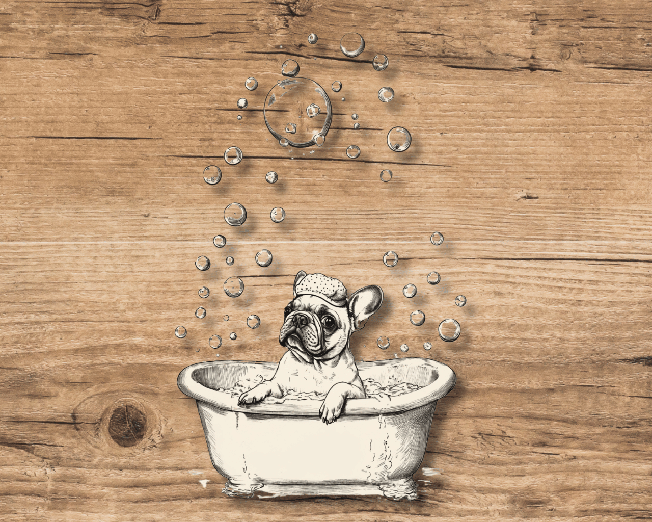 Bath Time(Art Canvas)