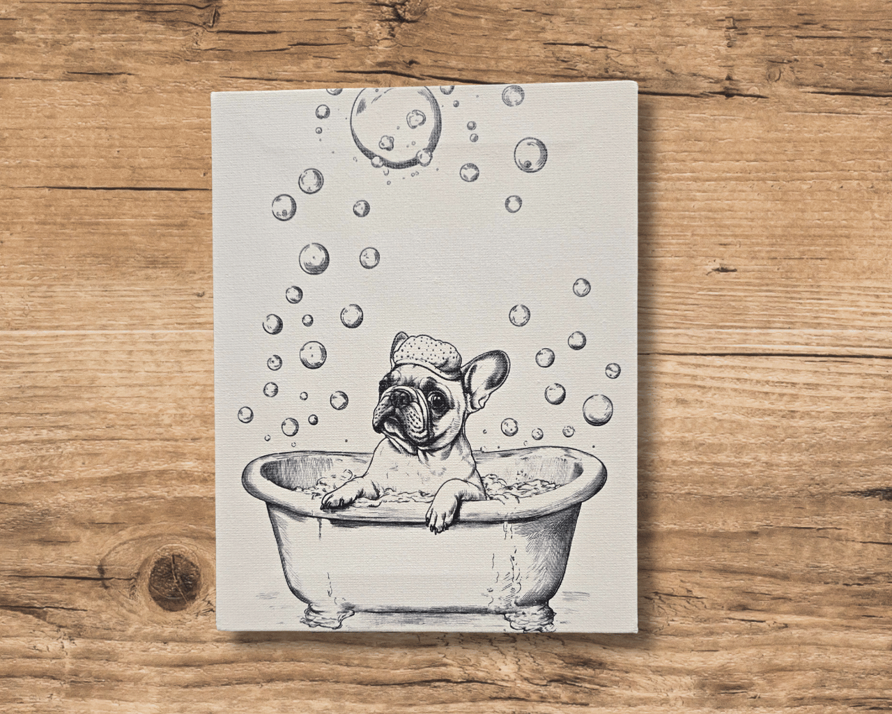 Bath Time(Art Canvas)