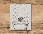 画像をギャラリービューアに読み込む, Bath Time(Art Canvas)
