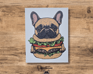 hamburger (Art Canvas)