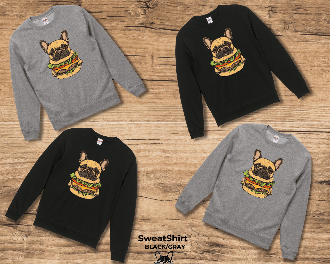 hamburger（SWEAT SHIRT）