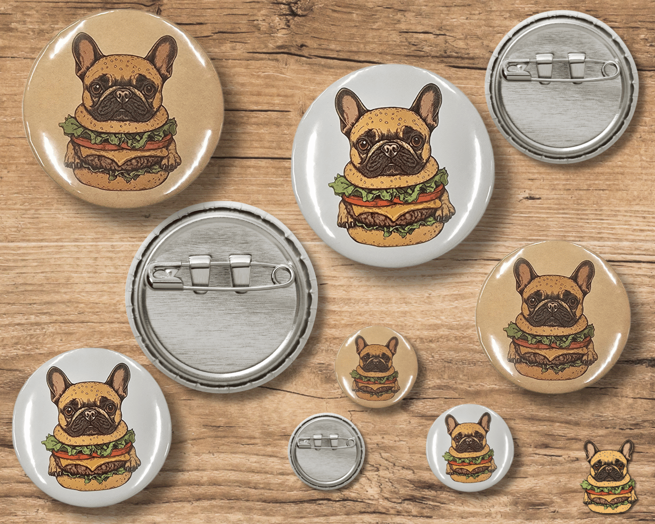 HAMBURGER (Badge)