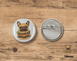 画像をギャラリービューアに読み込む, HAMBURGER (Badge)
